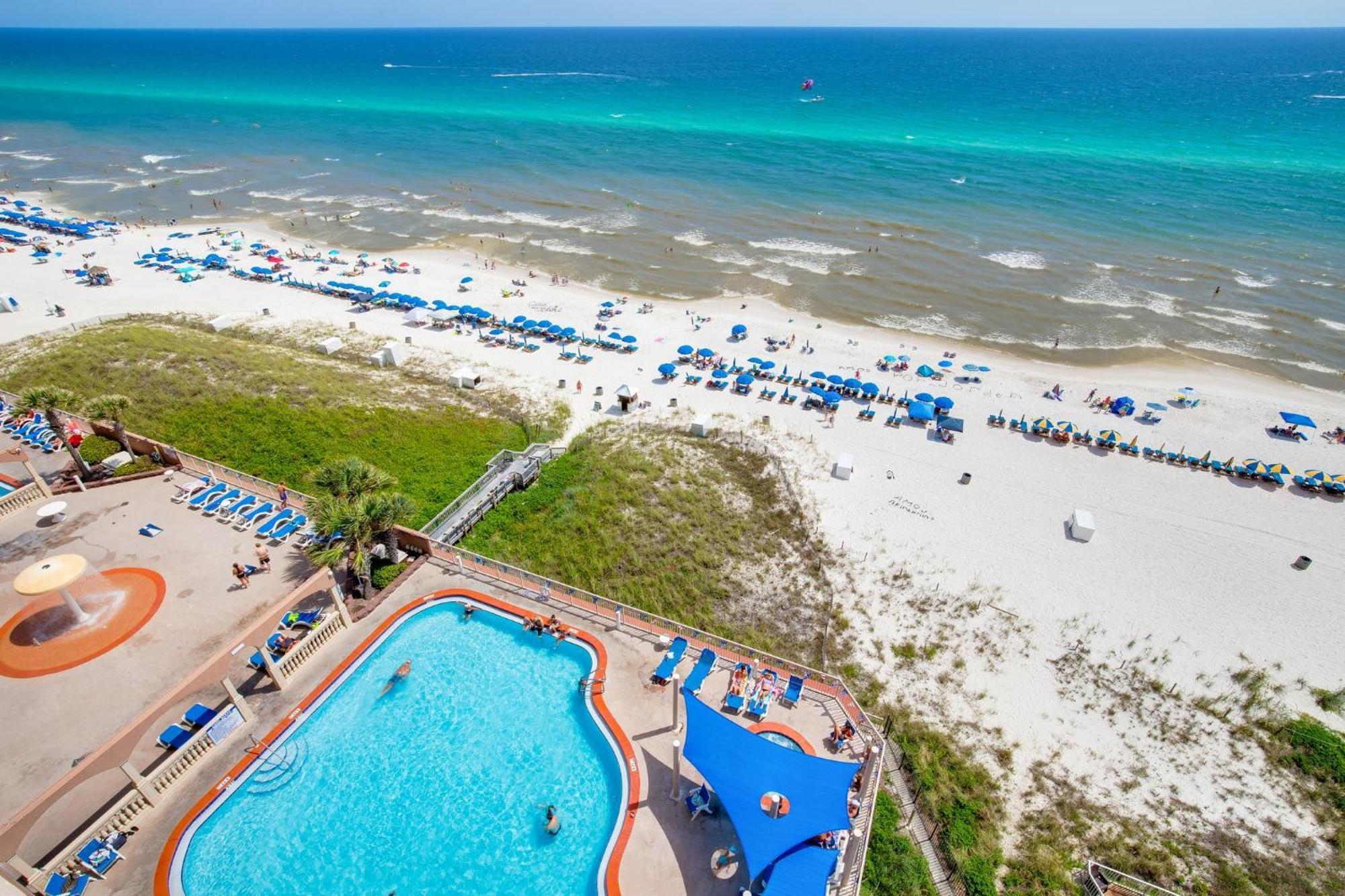 Gulf Front Master Br In Sunrise Beach With Amazing Views! Sleeps 7! Panama City Beach Εξωτερικό φωτογραφία