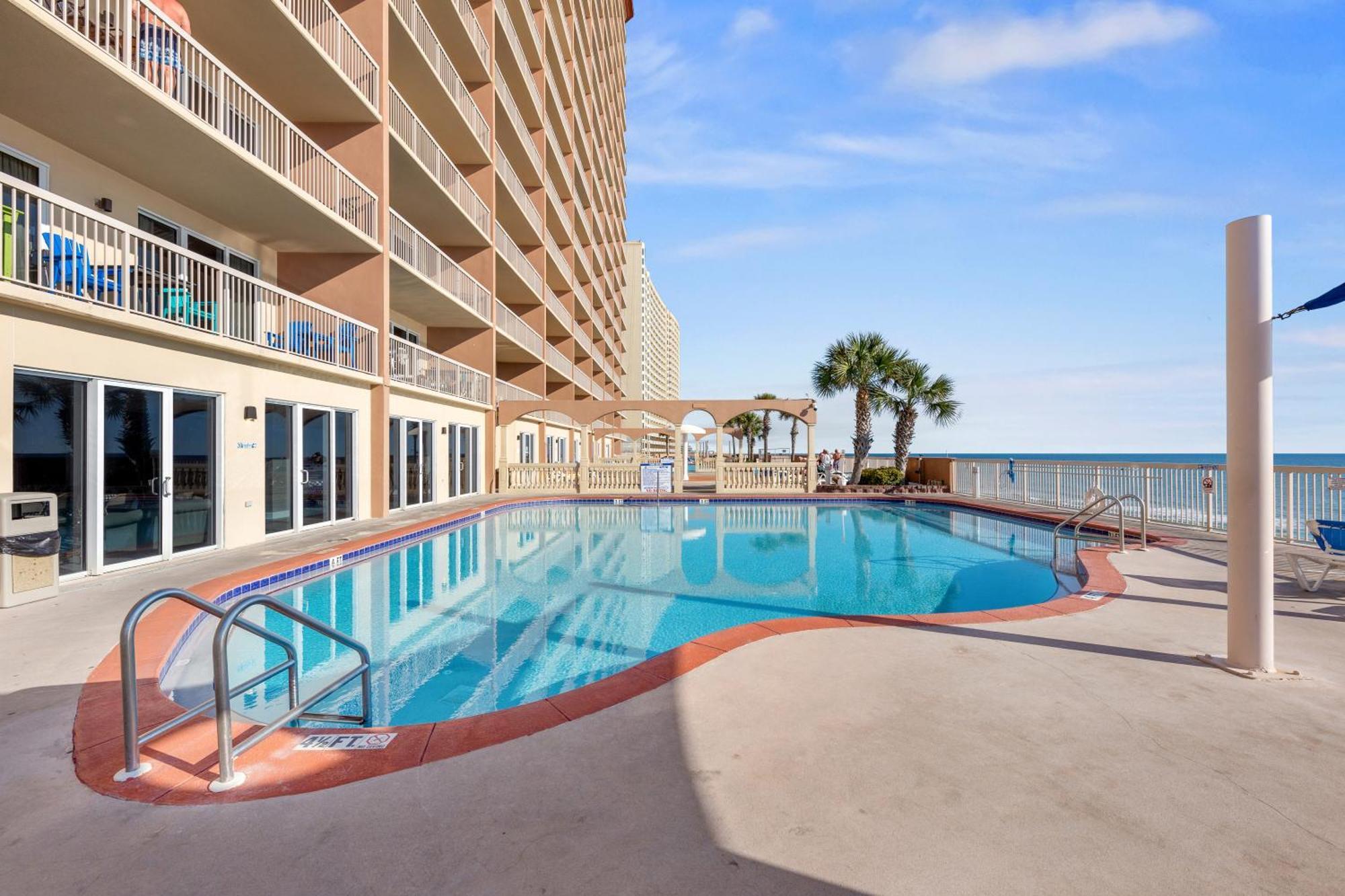 Gulf Front Master Br In Sunrise Beach With Amazing Views! Sleeps 7! Panama City Beach Εξωτερικό φωτογραφία